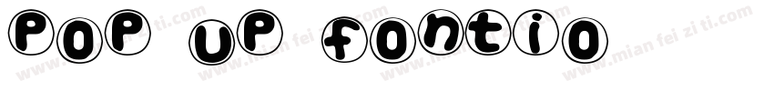 Pop Up Fontio字体转换